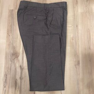 Combatant Gentleman men’s wool blend dress trousers pants 32x32 in charcoal